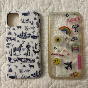 Set of Casely phone cases for iPhone 11